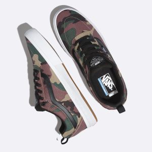 Vans Erkek Spor Ayakkabı Camo Kyle Walker Pro Siyah/Beyaz | 66315-119